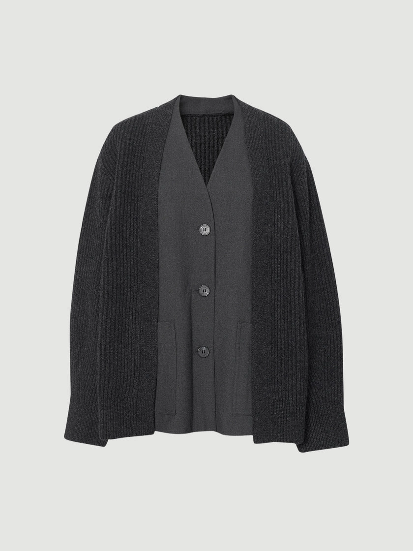 Seamless Design 2FER VEST CARDI