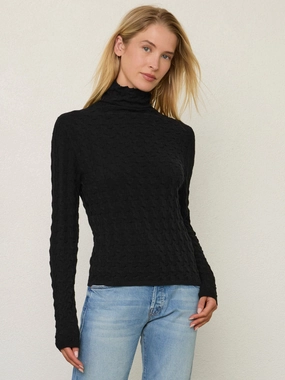 ZeroWaste Pattern 3D TURTLENECK