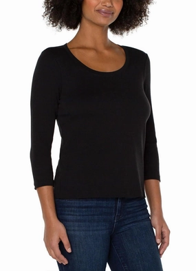 Liverpool Scoop Neck Tee Breathable Hoodie