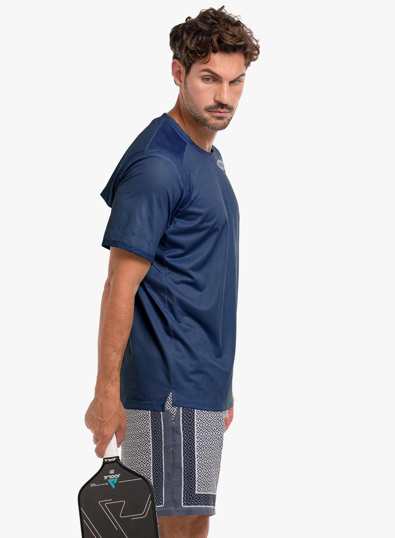 Picklball Short Sleeve Crew DurableBlend Antibacterial Fabric