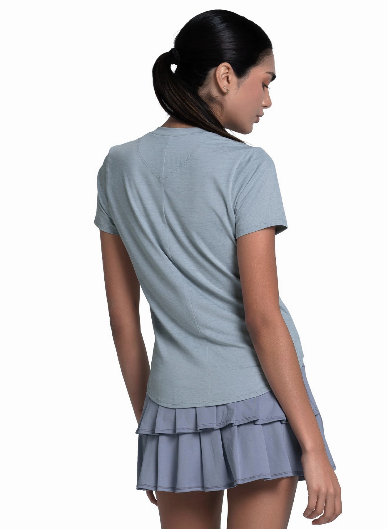 Breathable mesh panel Action Short Sleeve