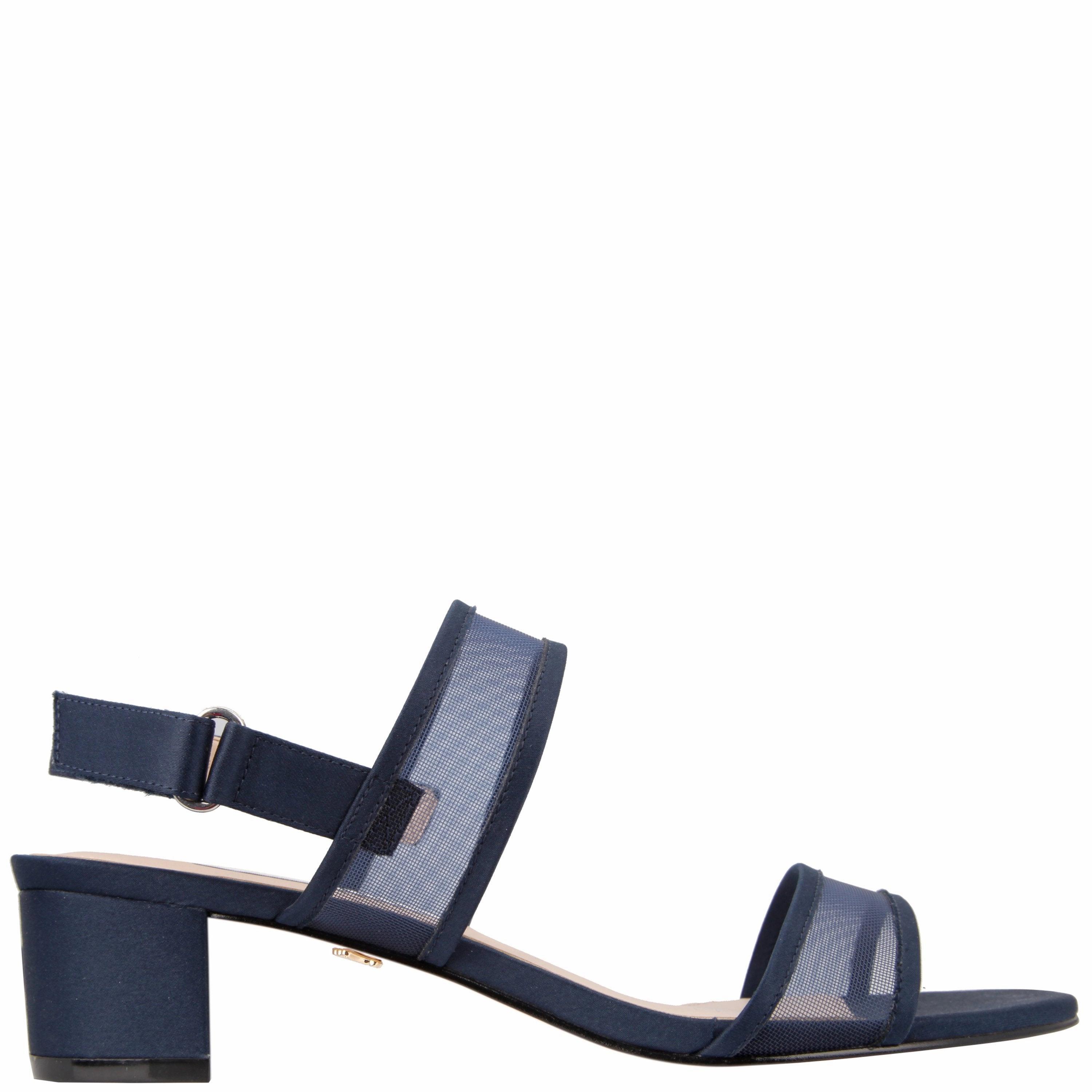 GANICE-NEW NAVY LUSTER SATIN NAVY MESH Clean Step