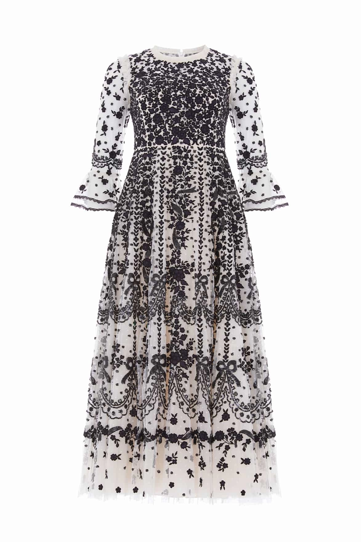 Bust-Enhancing Lounge Vibes Adeline Round Neck Ankle Gown