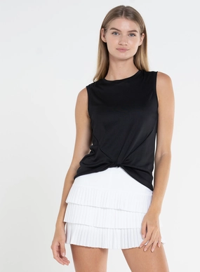 Comfortable Layer DurableZipper Twist Front Tank