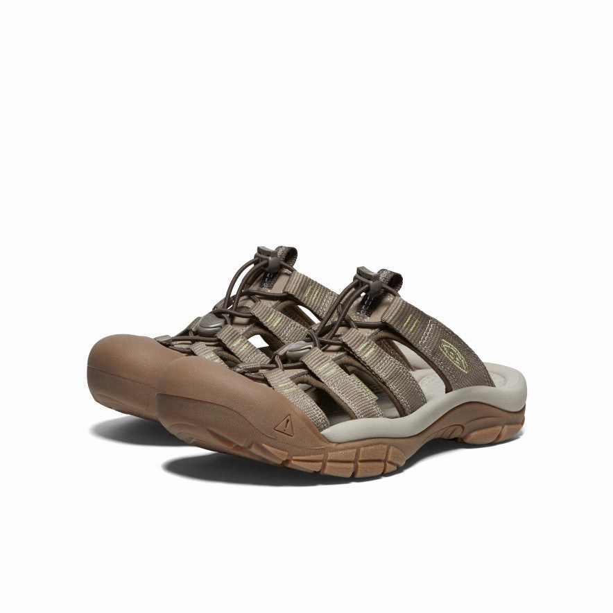 Urban Slip On Ventilated Slip On Women's Newport Slide  |  Timberwolf/Tarragon