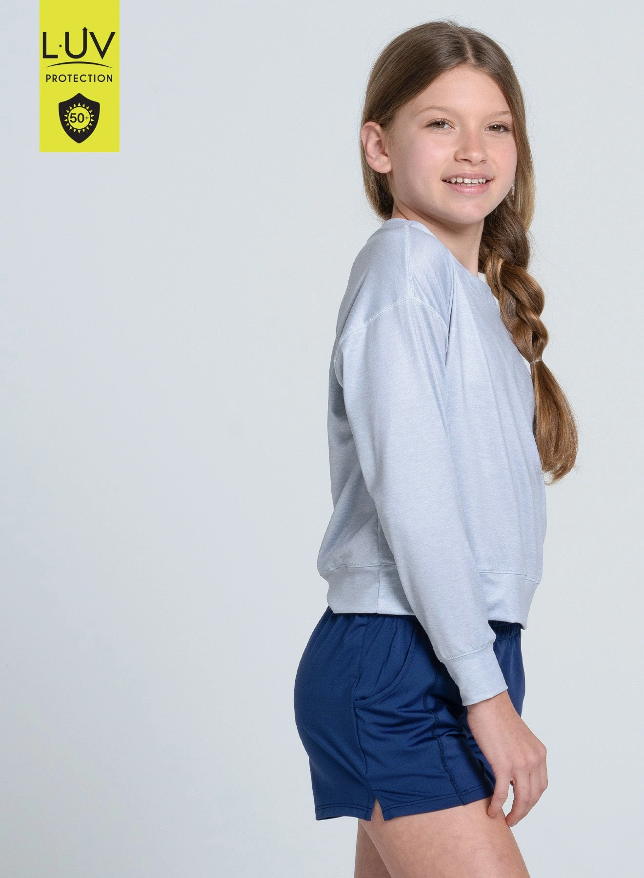 LaserCutVents Heather Hype Long Sleeve