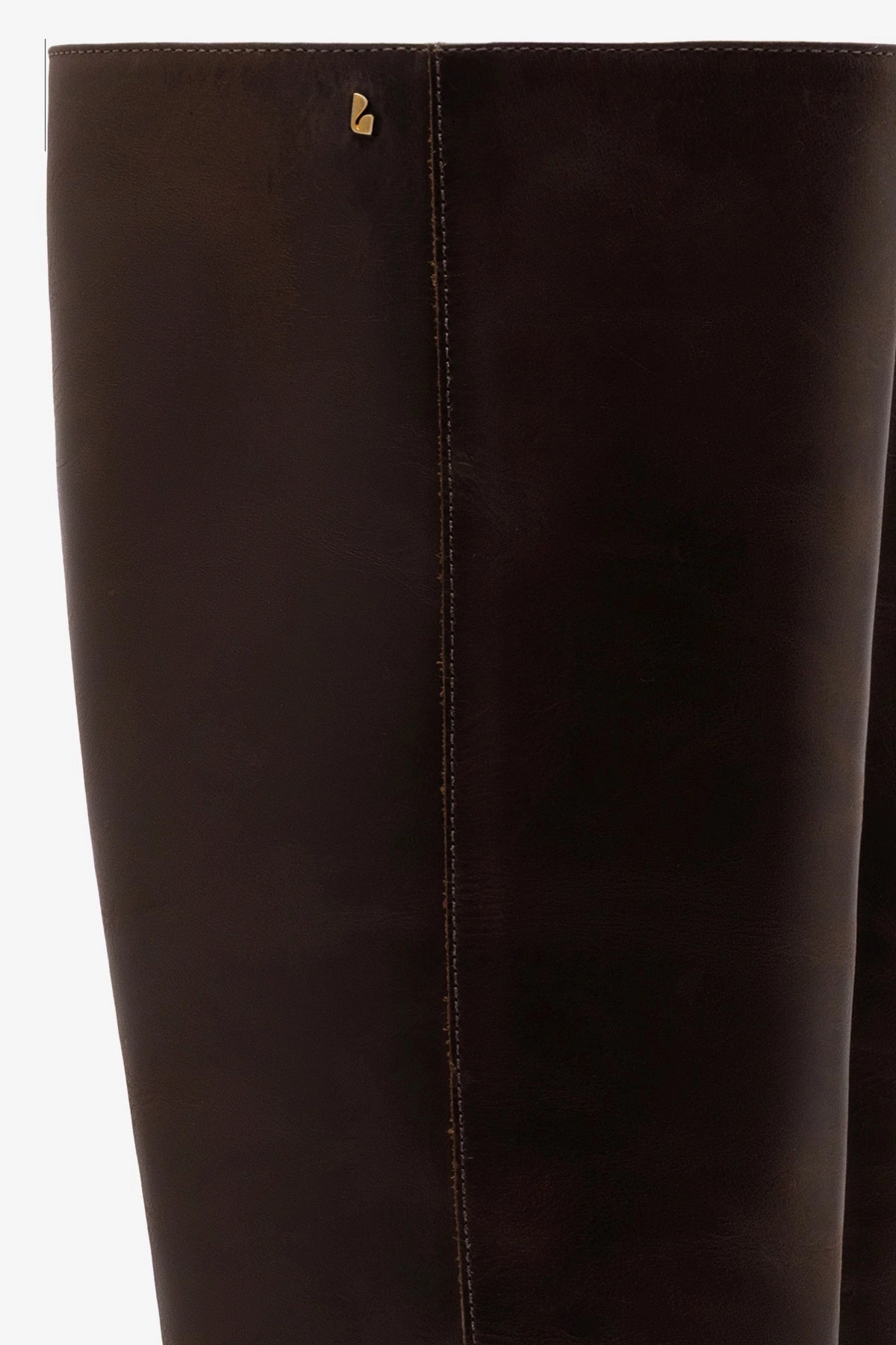 Flex Groove Technology Stretchable Anne Boot In Brown Shadow Leather
