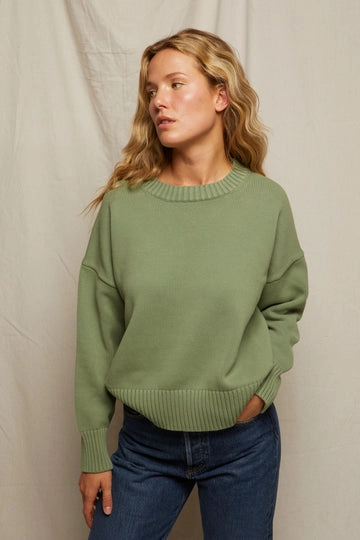 Adjustable Hem Non Chafing Side Seams JANET KNIT SWEATER