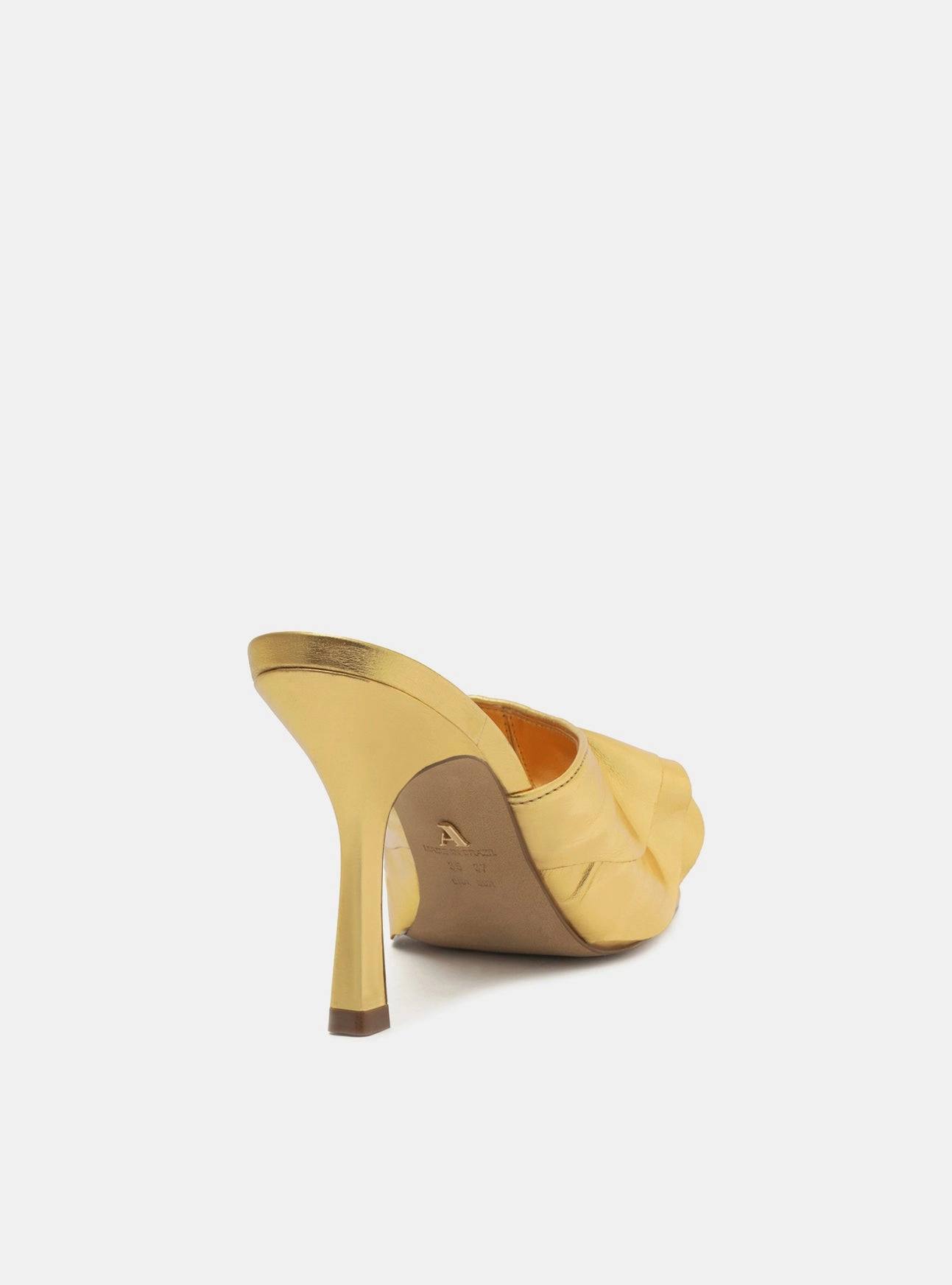 Classic Summer Shoes Alaya  Leather Stiletto Sandal