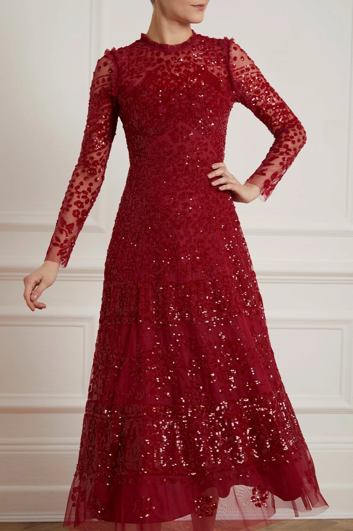 Autumn-Season NonIrritatingLining Aurora Ballerina Dress