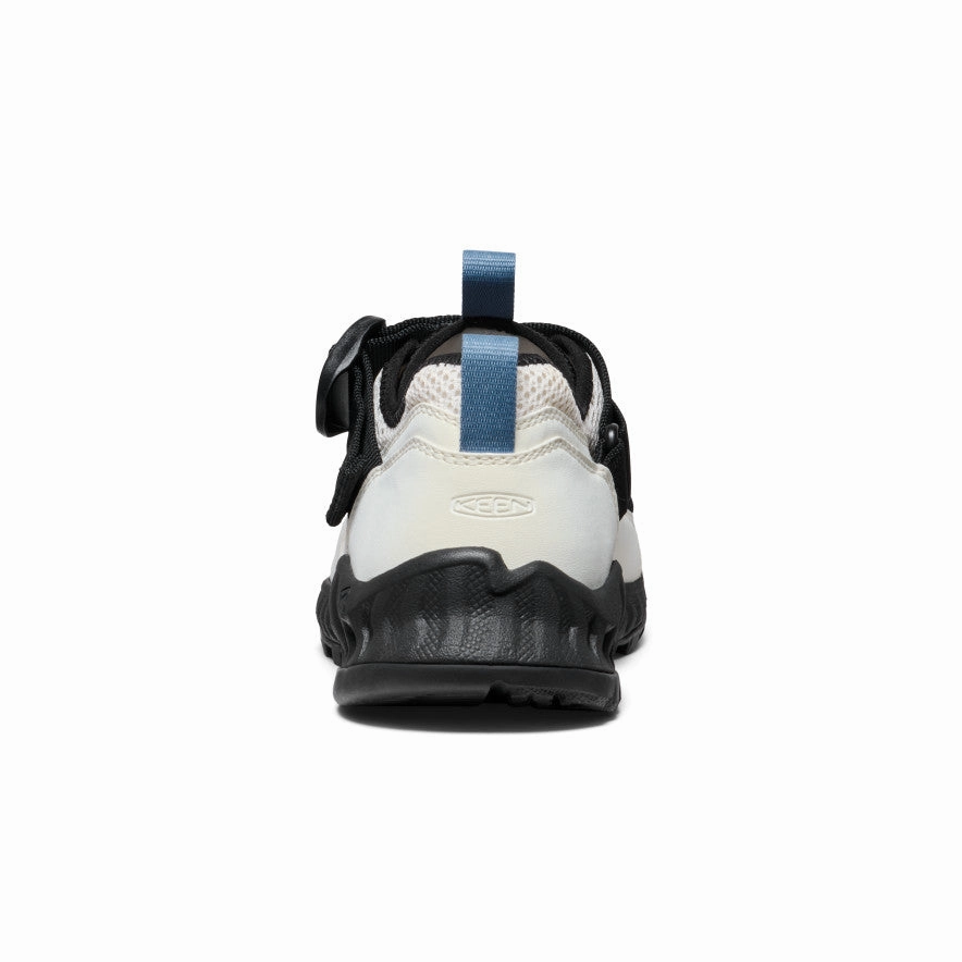 Sleek Footwear All Gender Hoodzerra Sandal  |  Silver Birch/Black