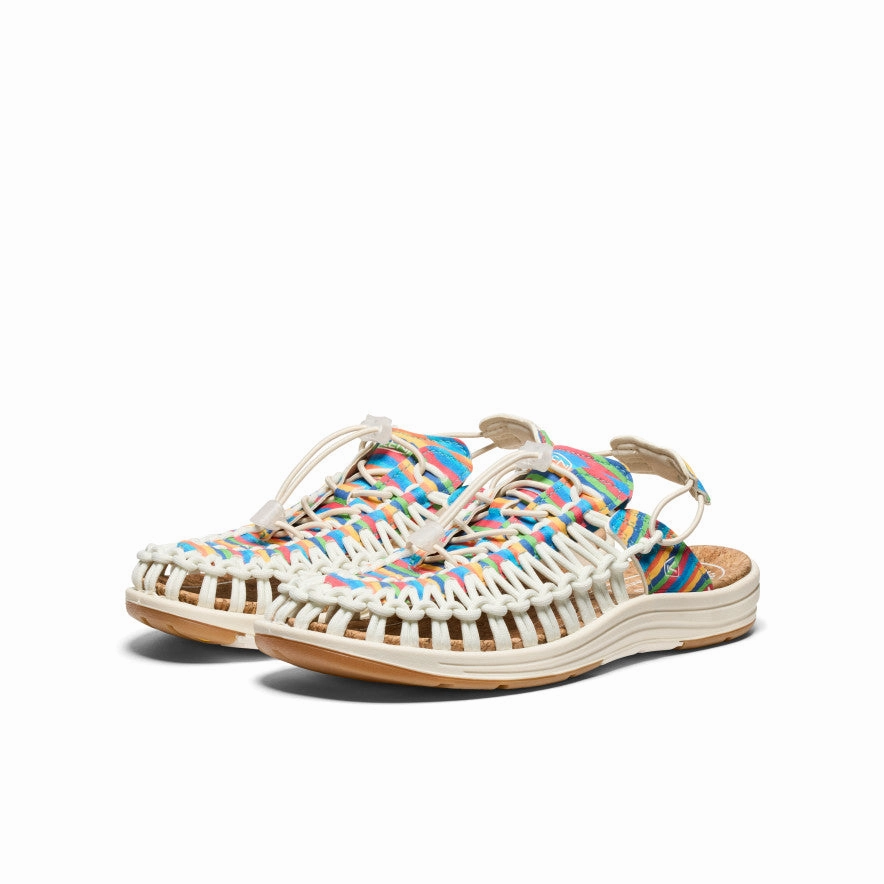 All Gender UNEEK II Convertible x Iro To Ikiru Wo Tukuru Fuku  |  Multi/Birch Relaxing Sandals