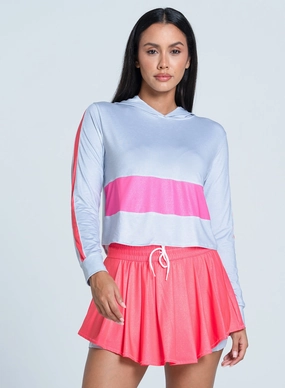 Tailored Silhouette Overlock Edging All That Shimmers Hoodie