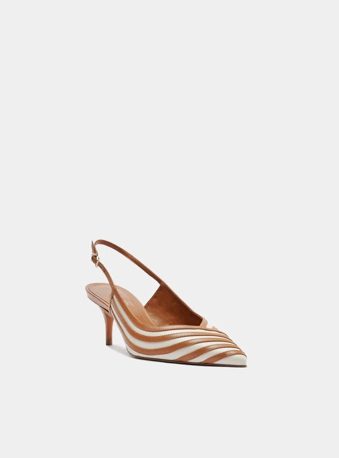 Travel-ready Footwear Flexible Torsion System Amalia  Stiletto Pump