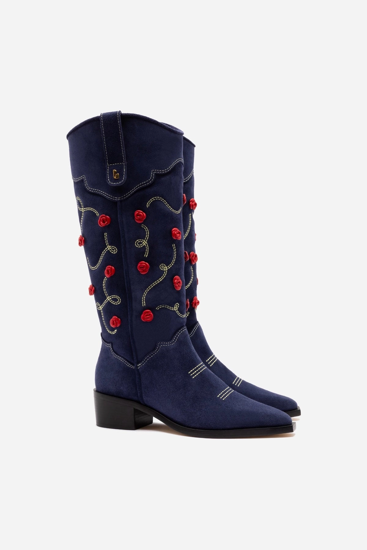 Paloma Boot In Navy Suede Thermal Insulation Layer