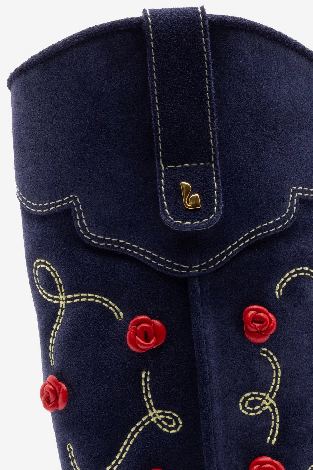 Paloma Boot In Navy Suede Field Power