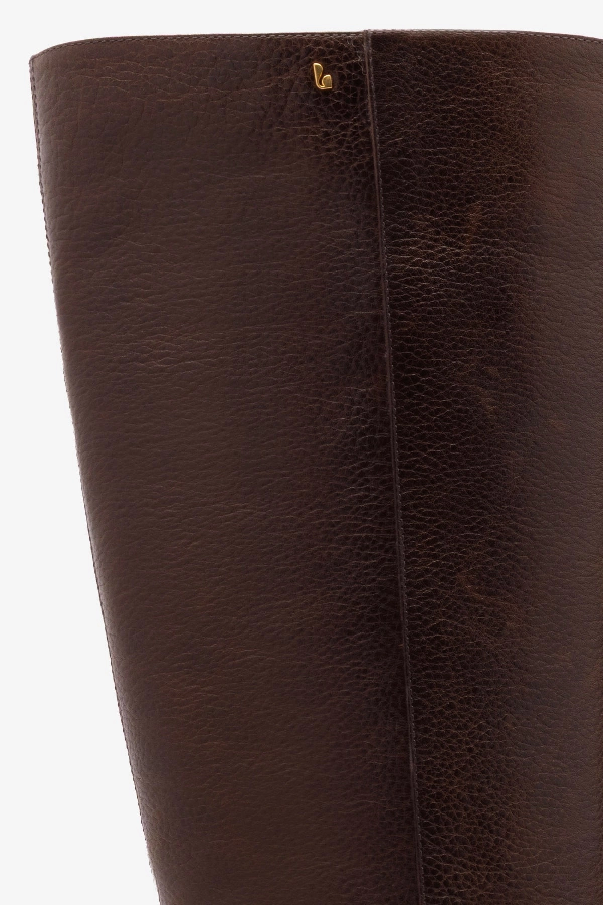 Anne Lugsole Boot In Brown Leather Luggage Fit