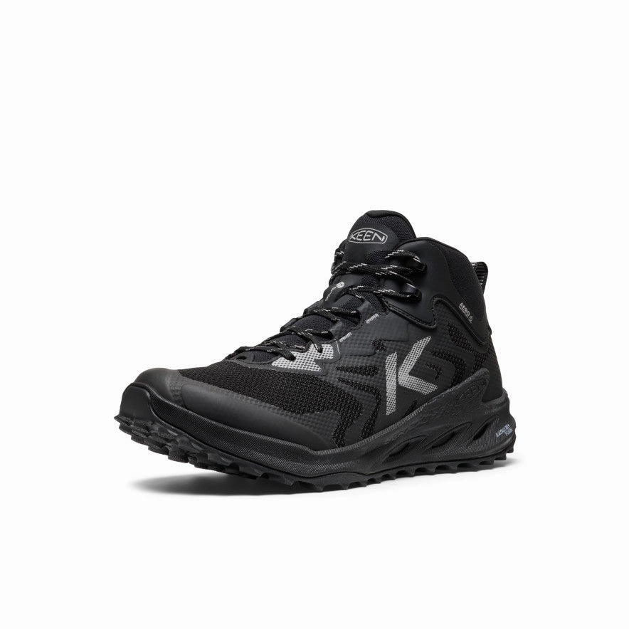 Men's Zionic NXT Waterproof Hiking Boot  |  Triple Black Insulated Rainy Days