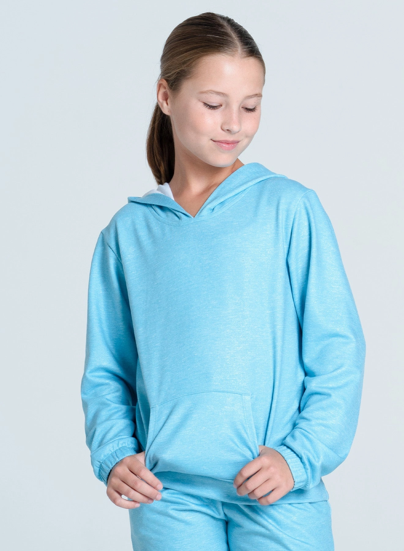 Heather Hoodie MultiPocket Configuration EcoDyeProcess