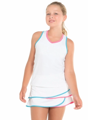 Sustainable Fabric Blend V-neck Cutout Tank