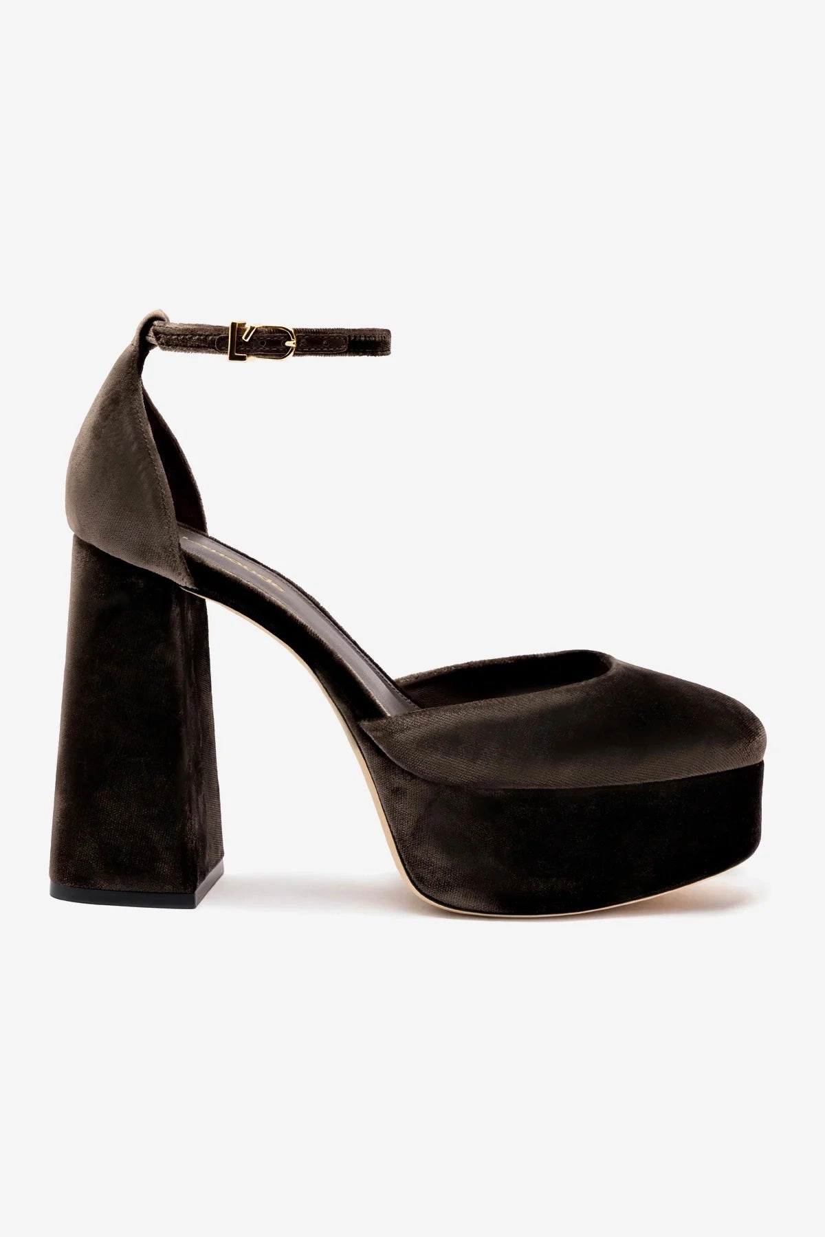 Viral Pop Ari Pump In Expresso Velvet