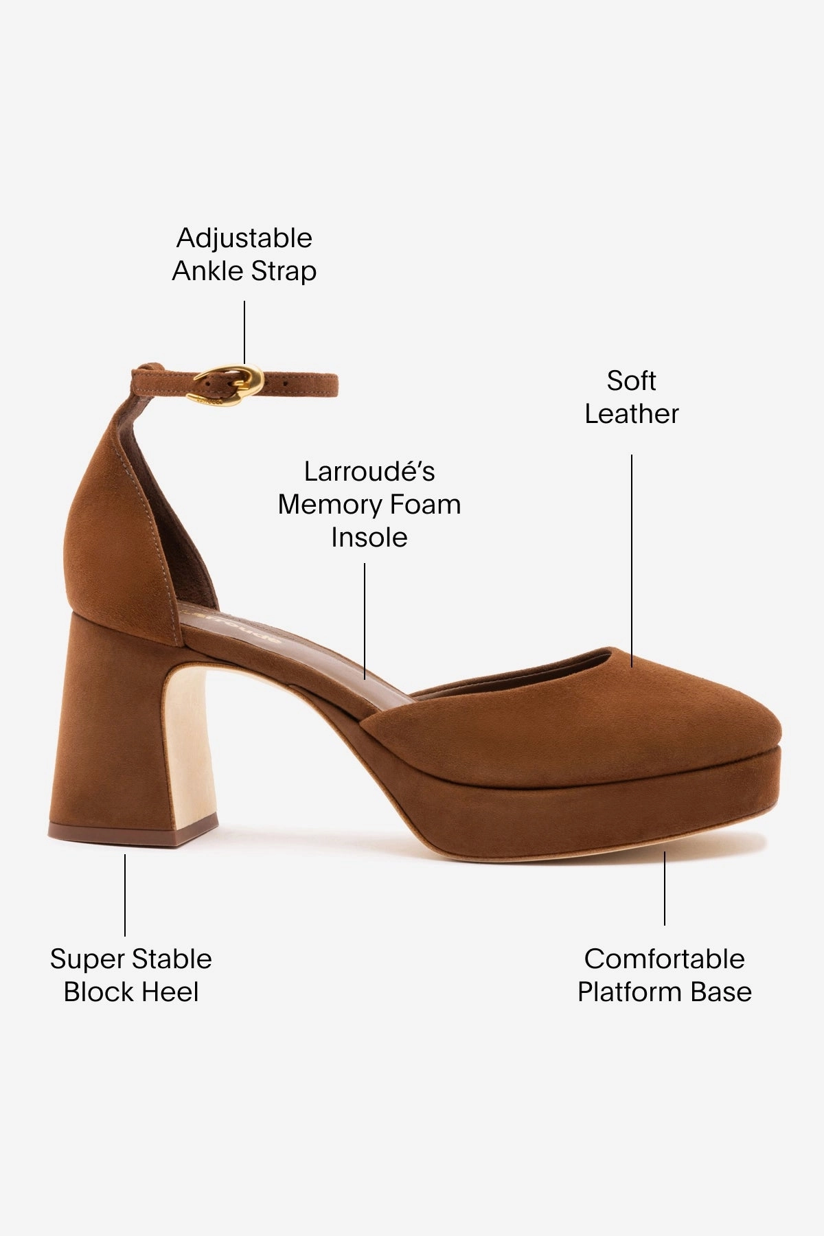 Ari Verona Low Pump In Burnt Umber Suede Padded