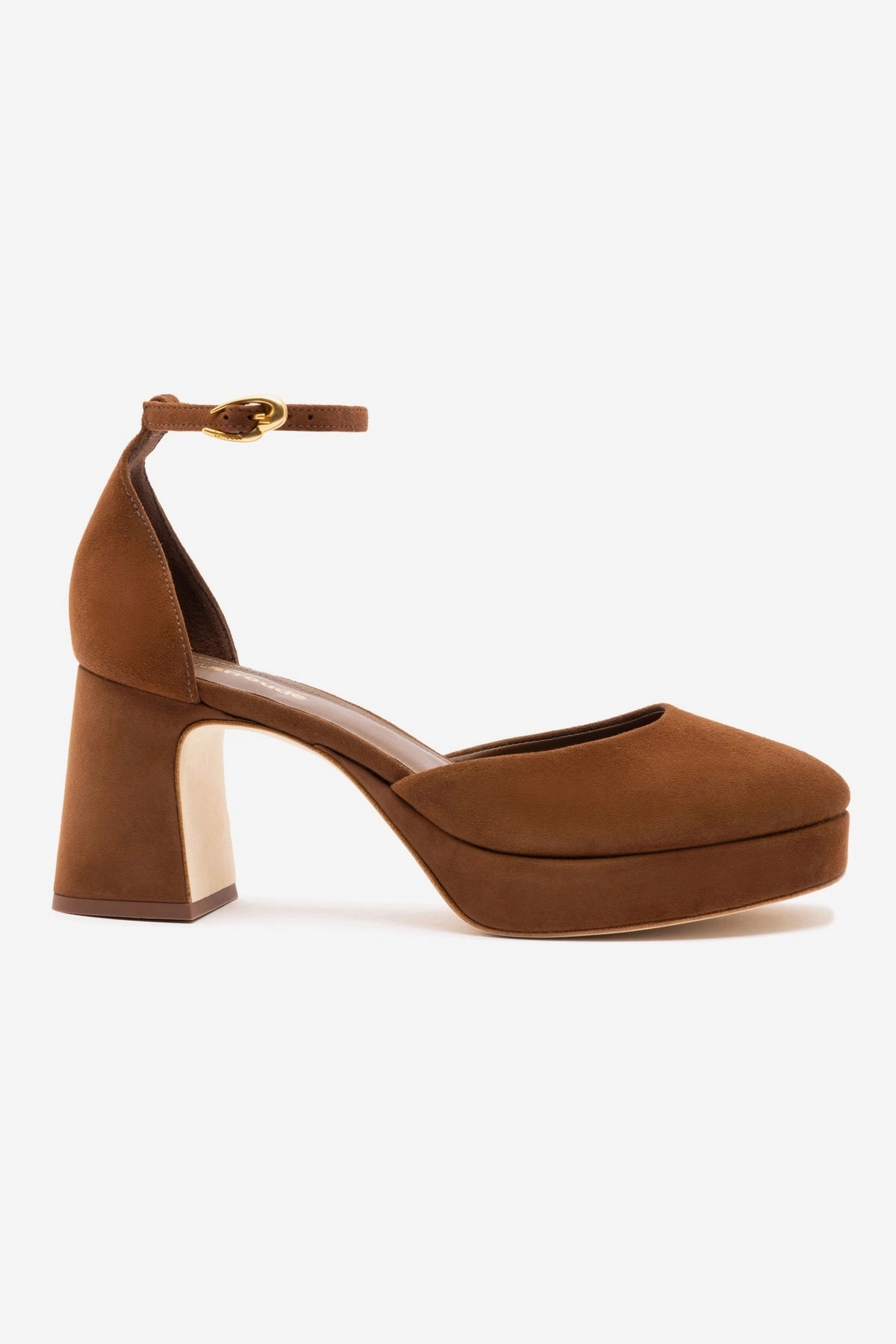 All Day Rainy Day Ari Verona Low Pump In Burnt Umber Suede