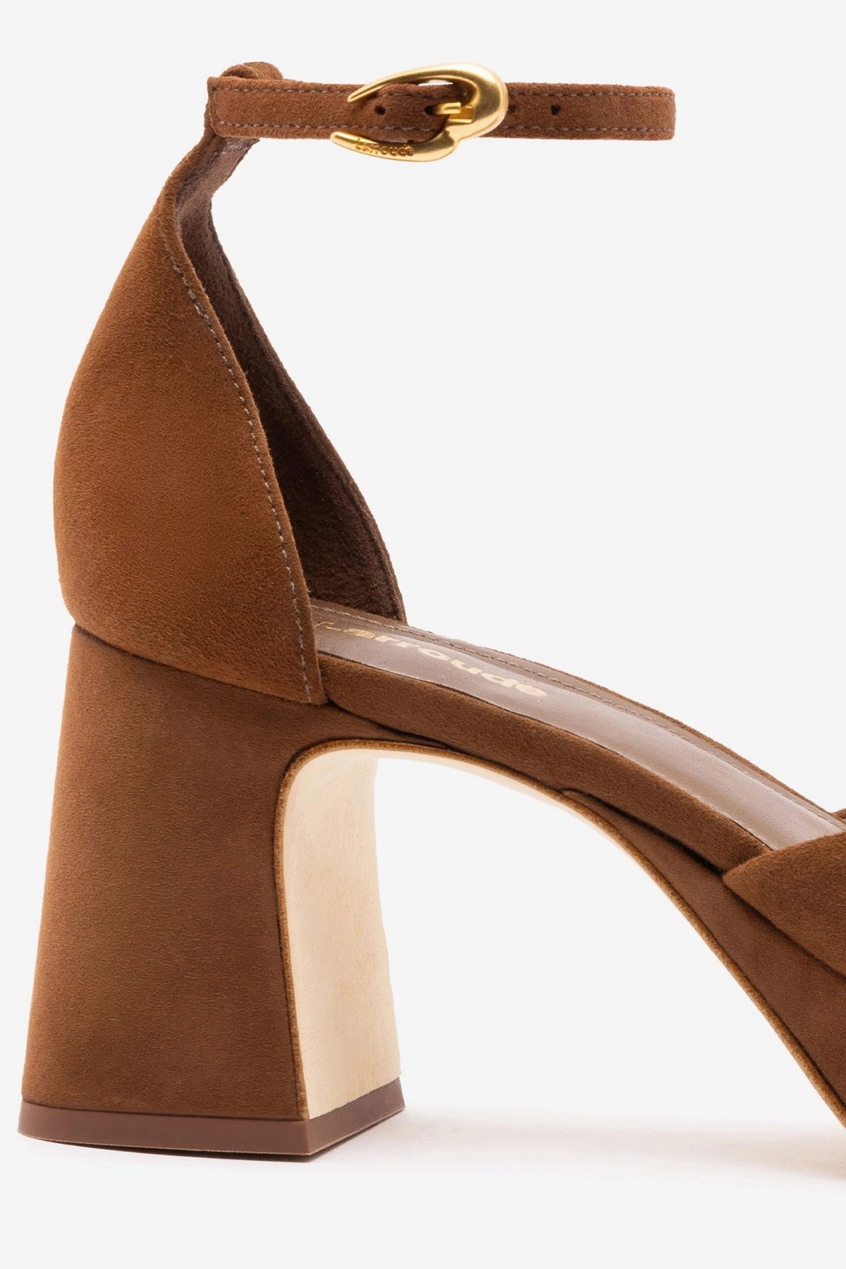Functional Ari Verona Low Pump In Burnt Umber Suede
