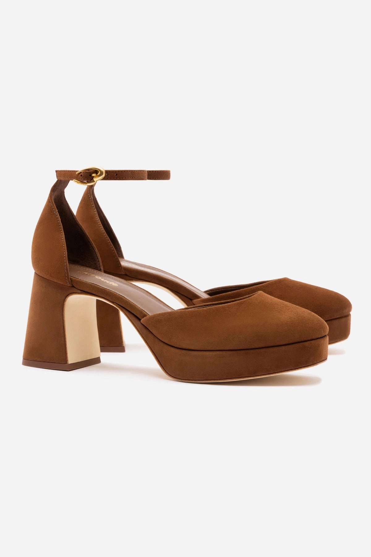 Ari Verona Low Pump In Burnt Umber Suede Ultra Light Airport Travel