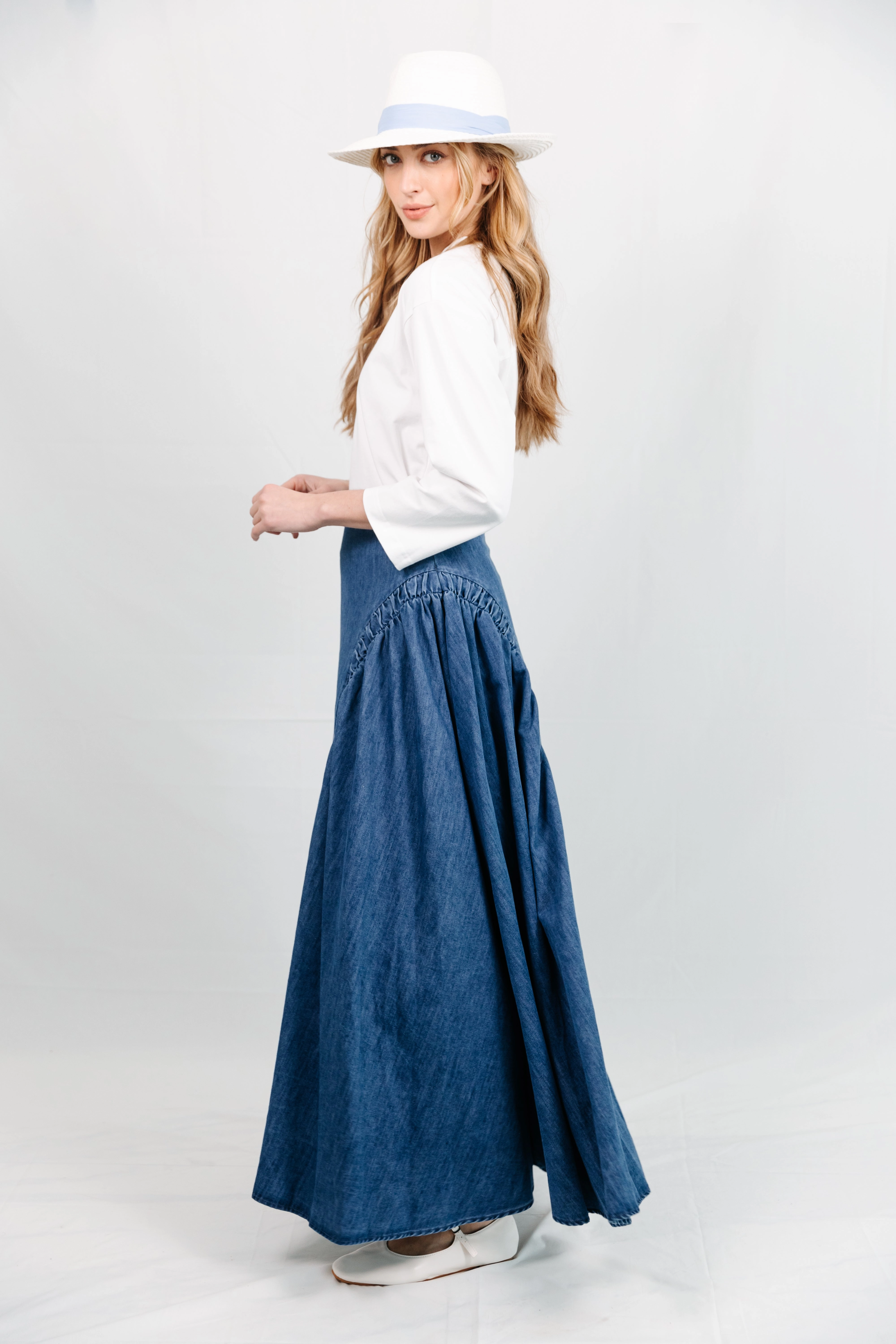 Ariella Denim Skirt Fresh Style