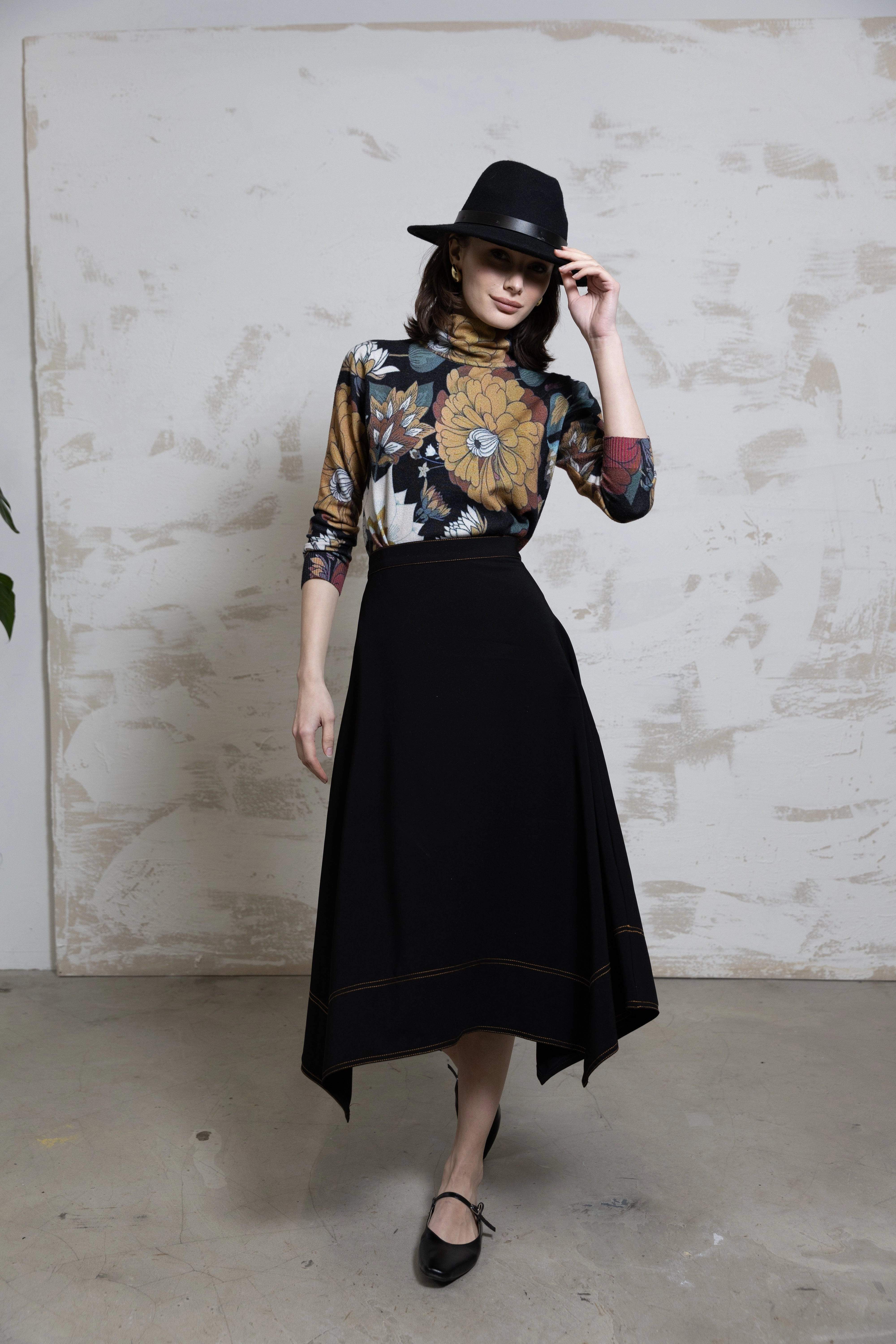 Astra Skirt Statement Fashion Tiered Design