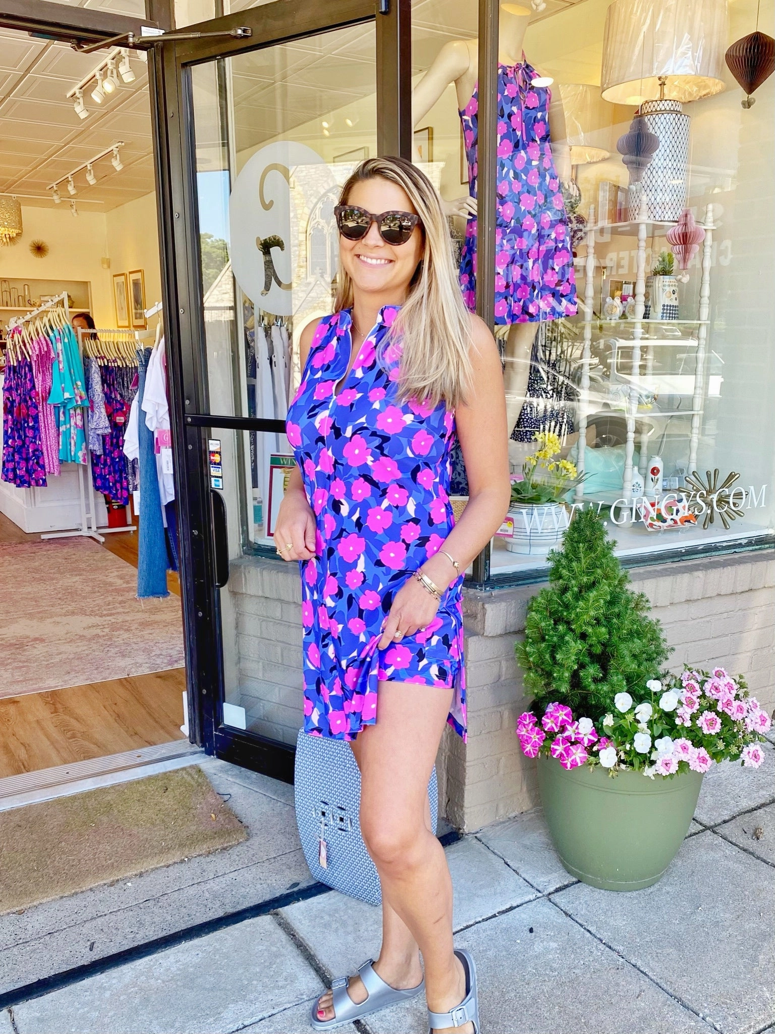 Clean Grace Merion Skort Dress Impatiens