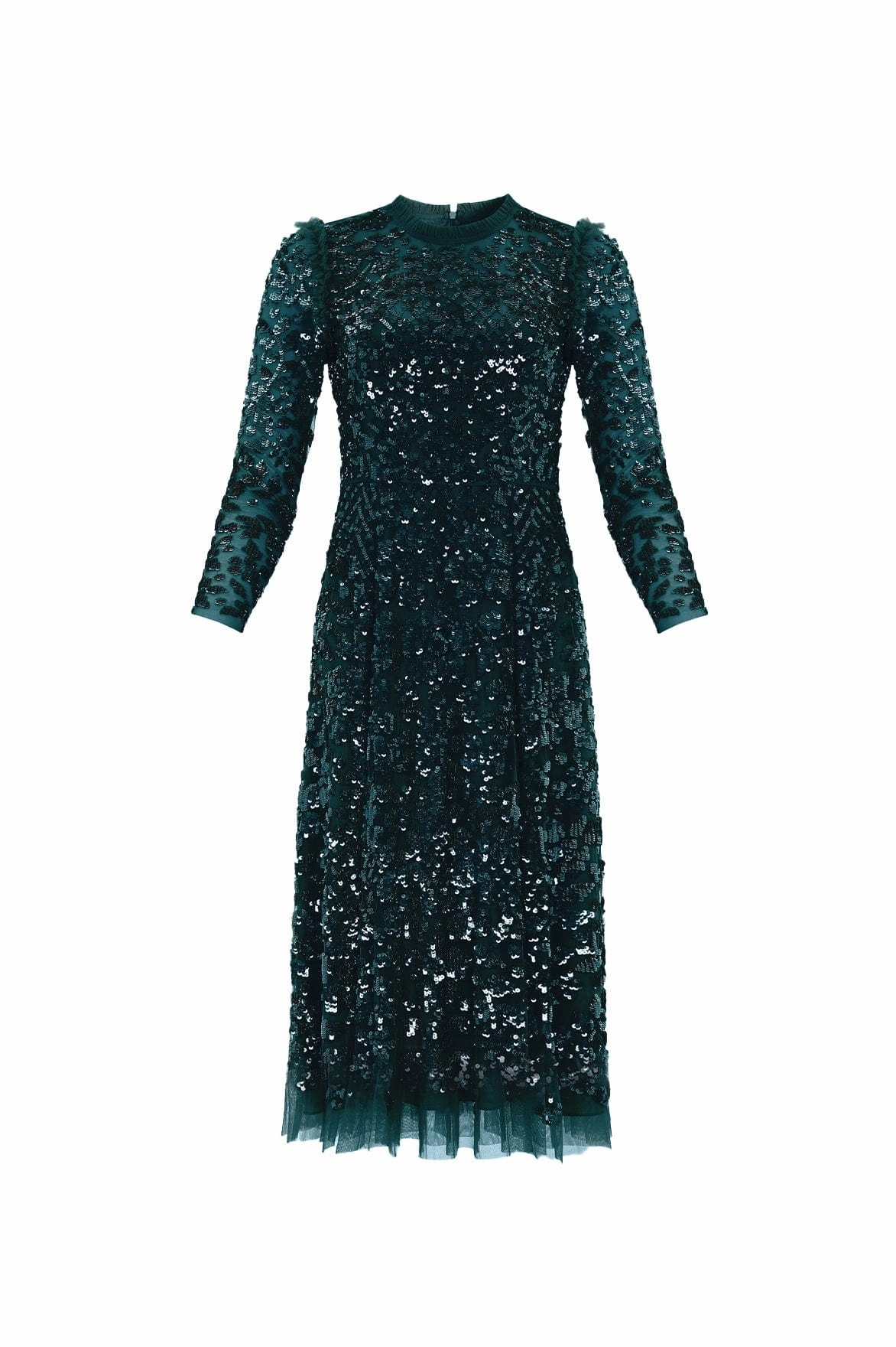 Aurelia Long Sleeve Ballerina Dress Clean Structure