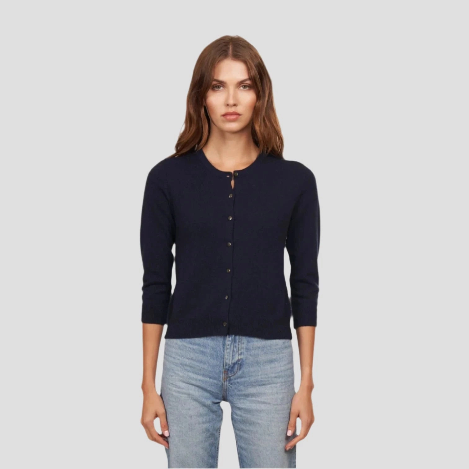 Baby Cardigan Black Friction Resistant Finish Versatile Layering