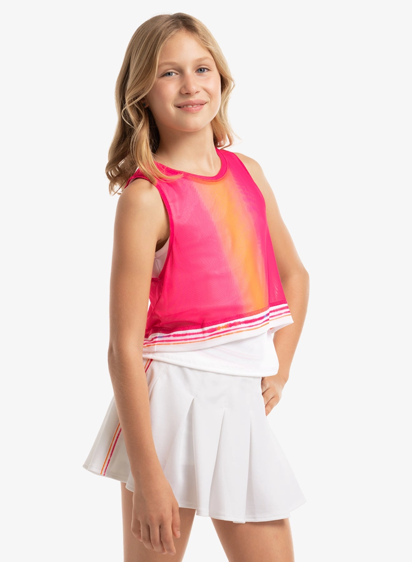 Midweight Four Way Stretch Back To Classics Skirt - Girls