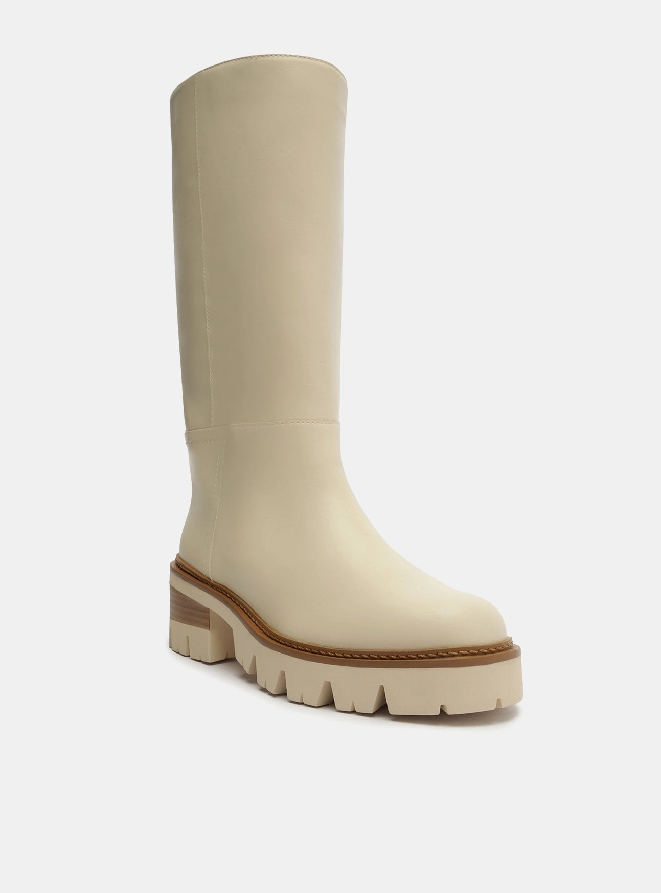 Bailey  Leather Tractor Boot Wrinkle Resistant High Traction Stylish Explorer