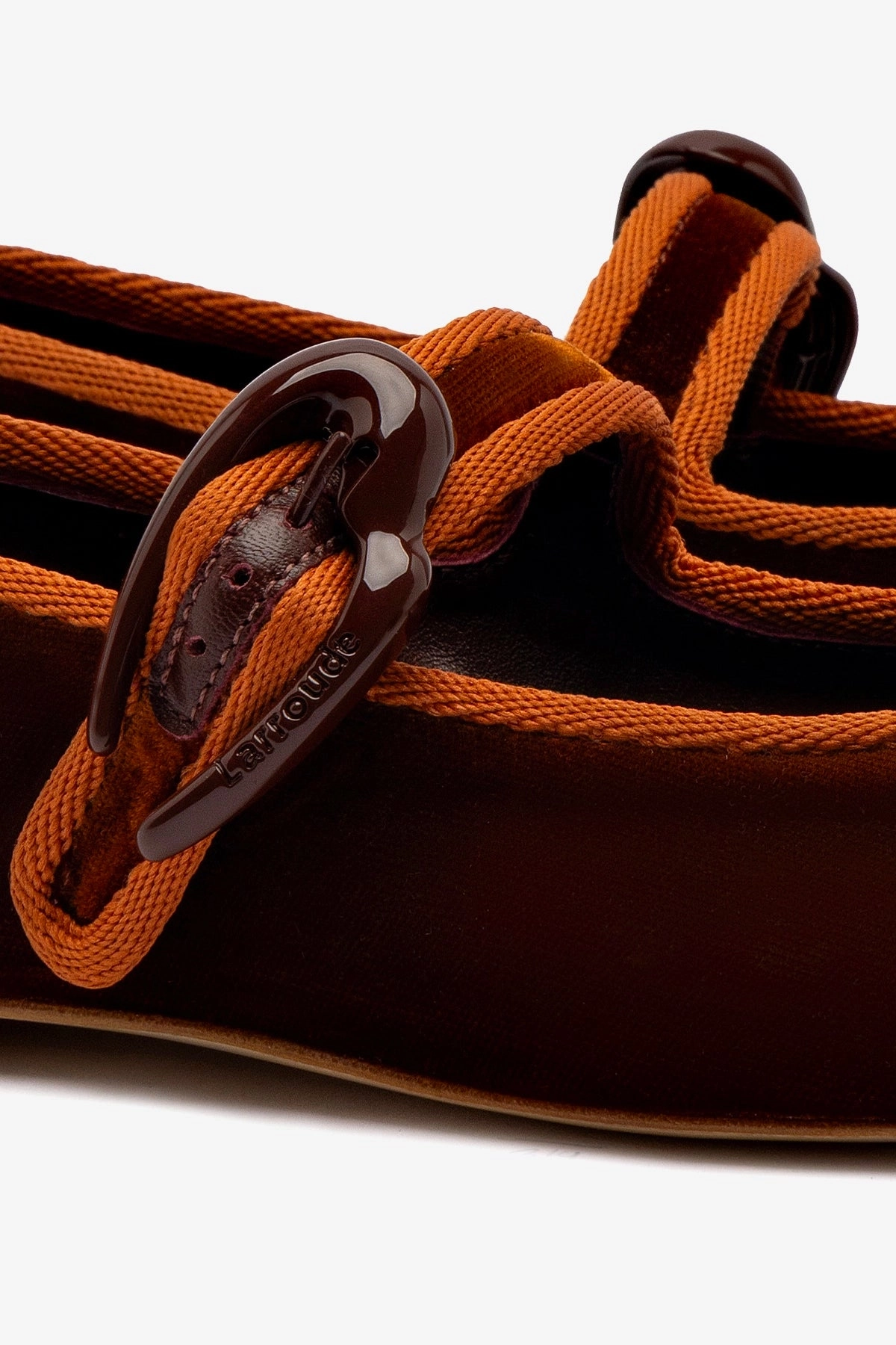 Blister prevention Ventilated Verona Ballet Flat In Cuoio Velvet