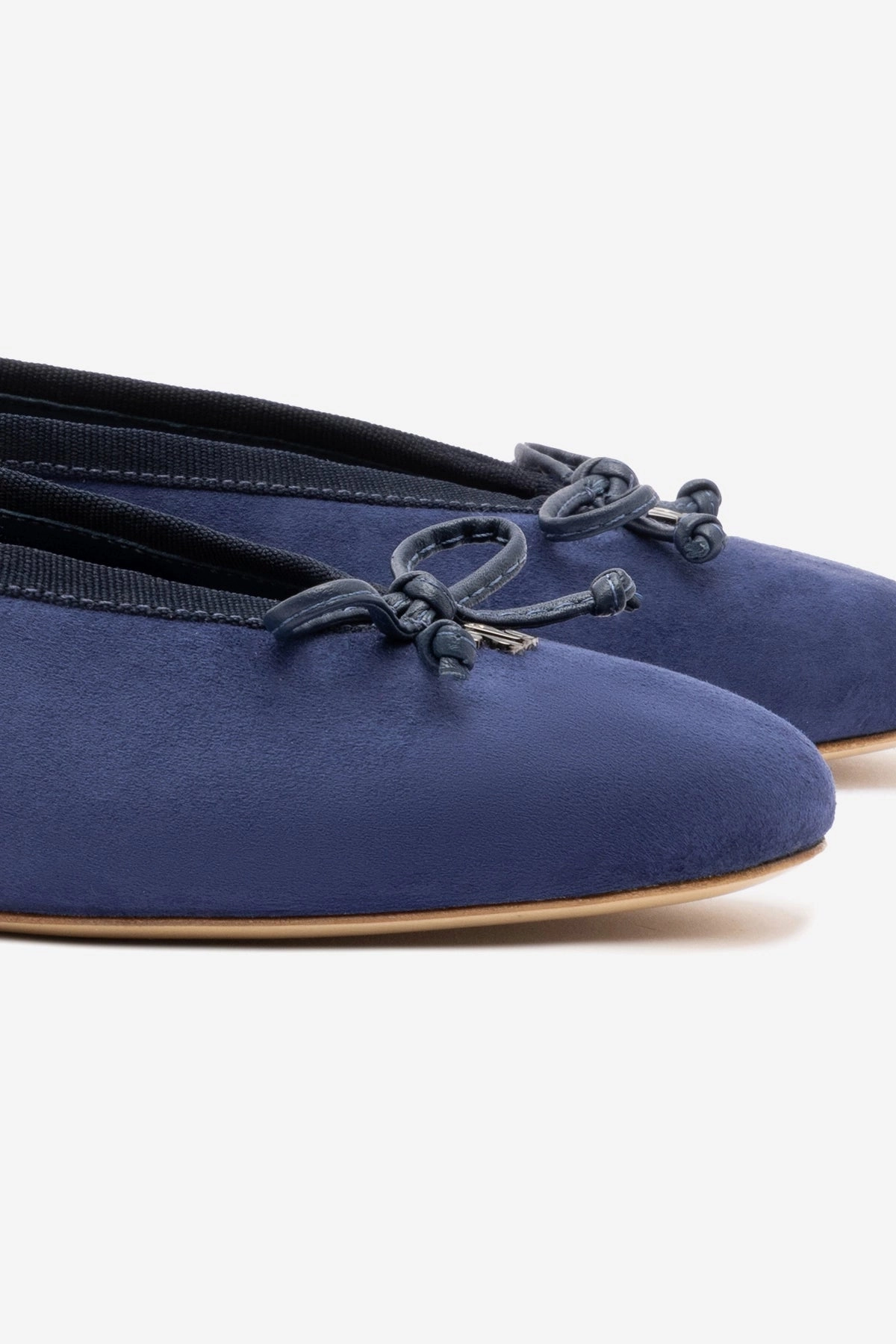 Breathable Agile Fit Pavlova Ballet Flat In Indigo Suede