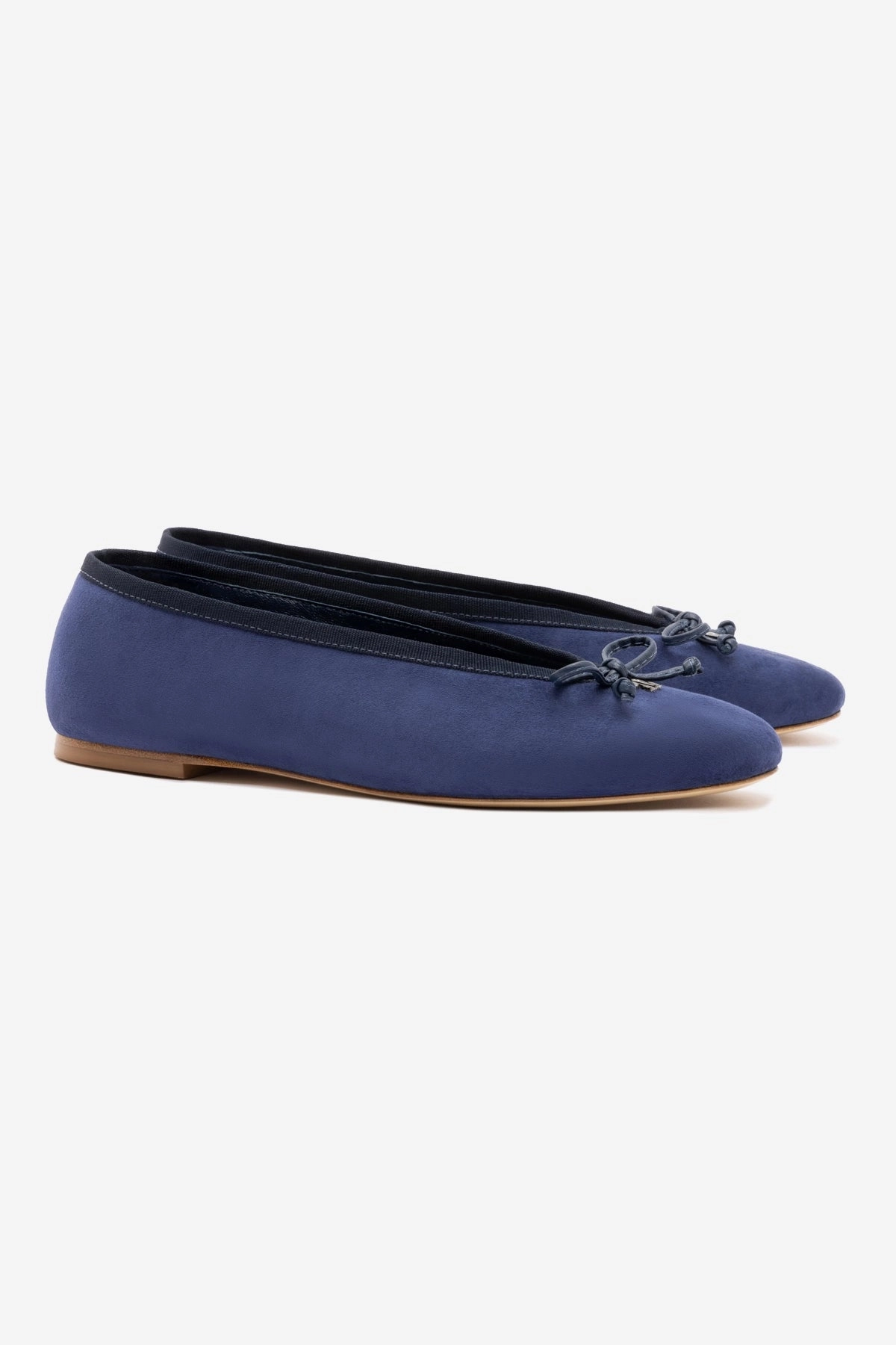 Pavlova Ballet Flat In Indigo Suede Bounce Back Responsiveness Balance Fit