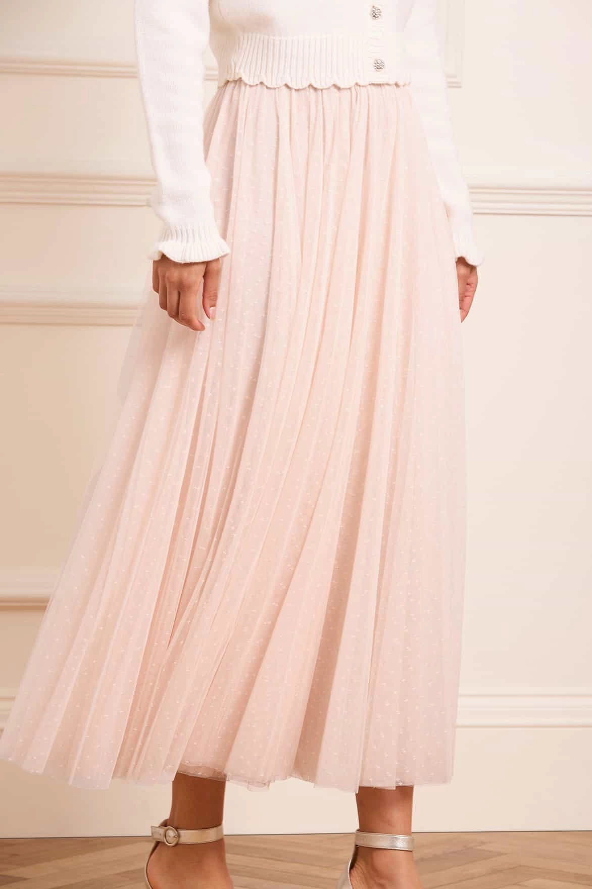 Ballet Kisses Ankle Skirt Love Blend Sleek Layer