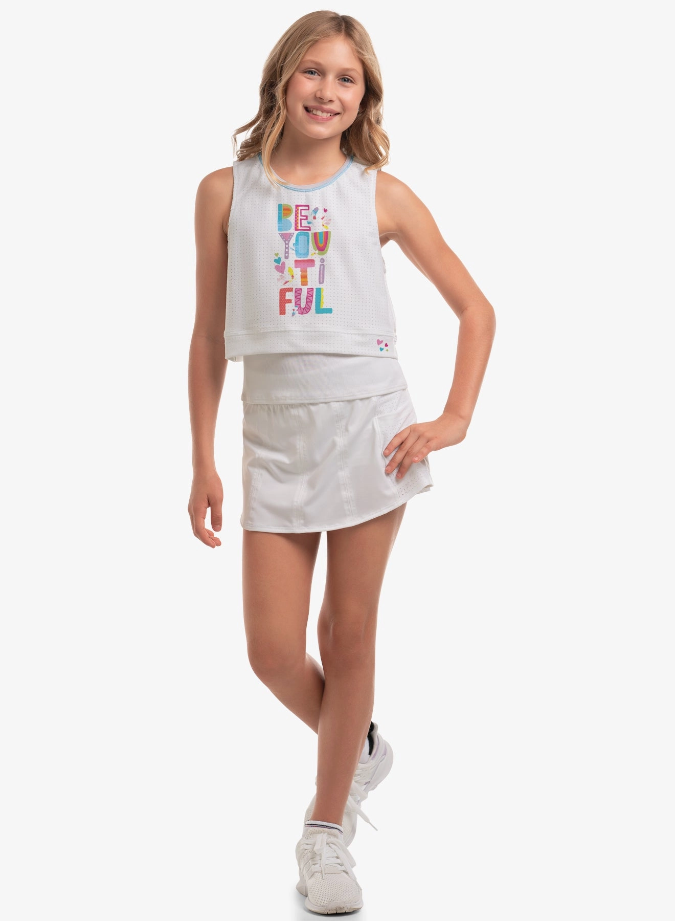 Smooth Seam Transition WrinkleResistant Fabric Beautiful Bloom Tank