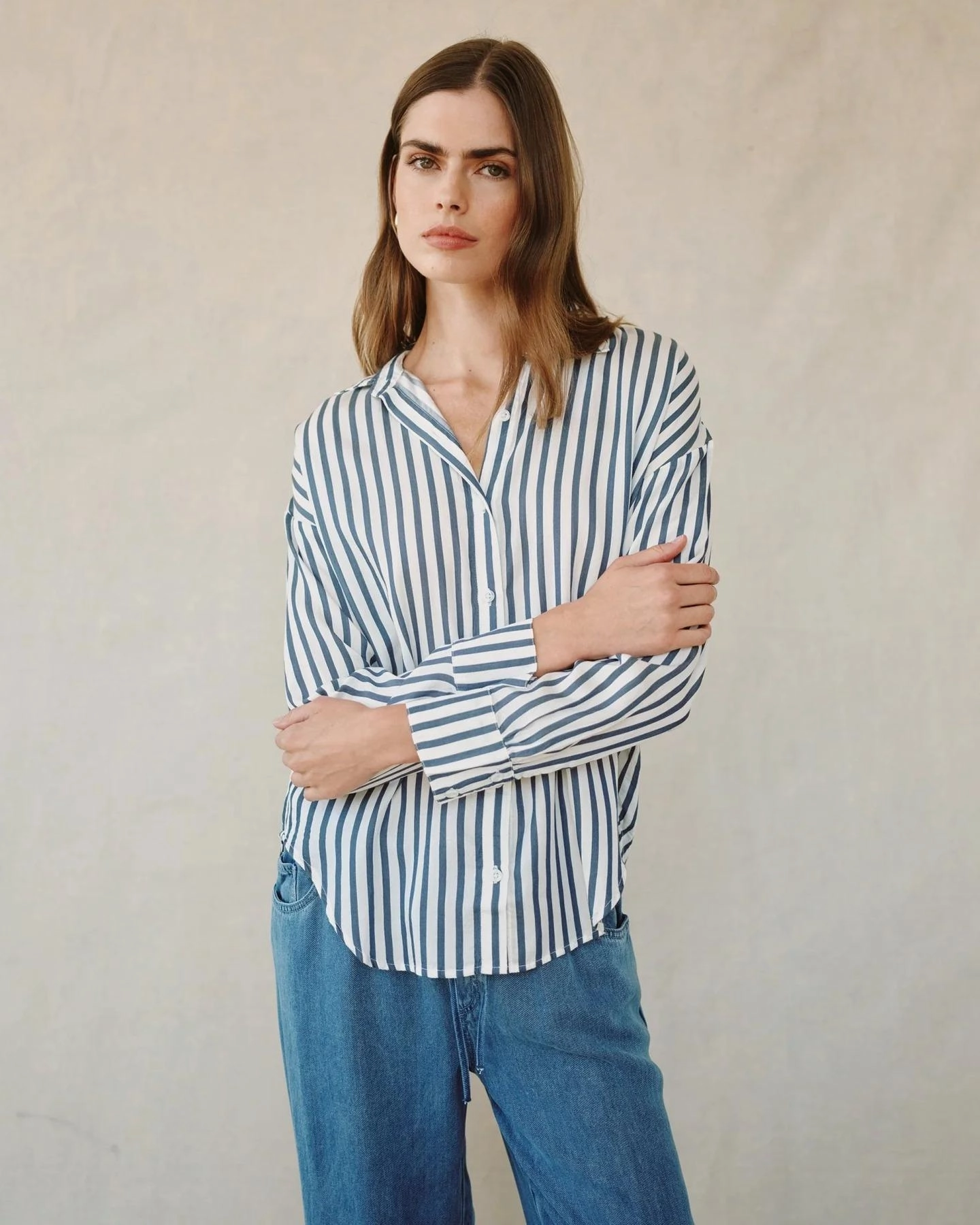 BiodegradableFabric Bella Dahl Oversized Button Down