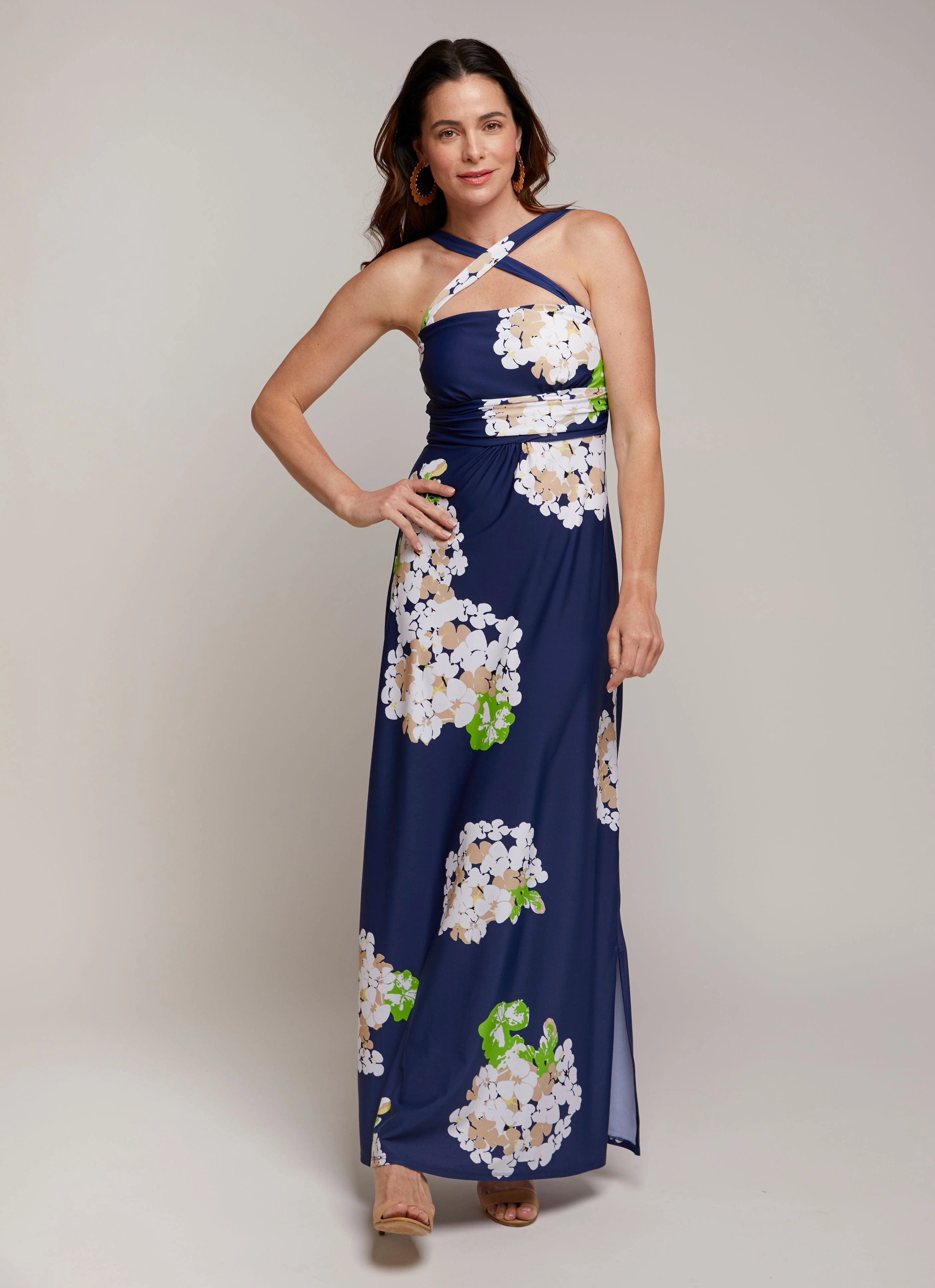 Bellevue Maxi Dress Hydranium Smooth Mood Polished Motion