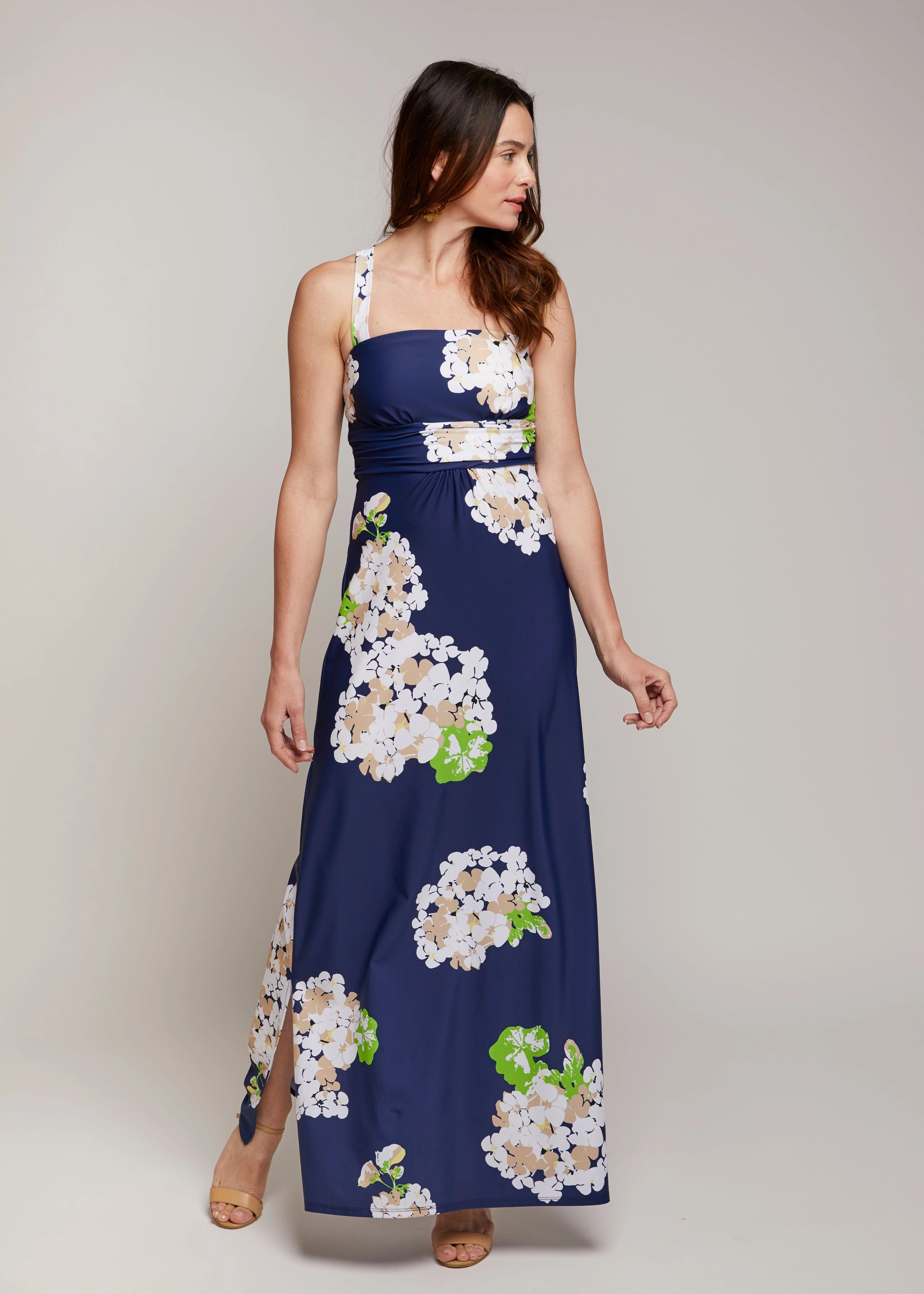 Bellevue Maxi Dress Hydranium Romantic-Detail