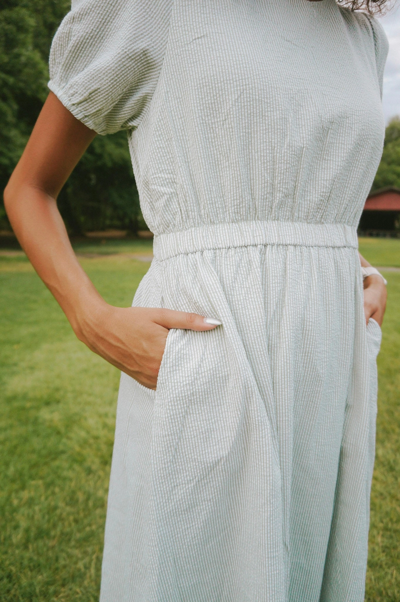 Benson Dress Airy Fabric