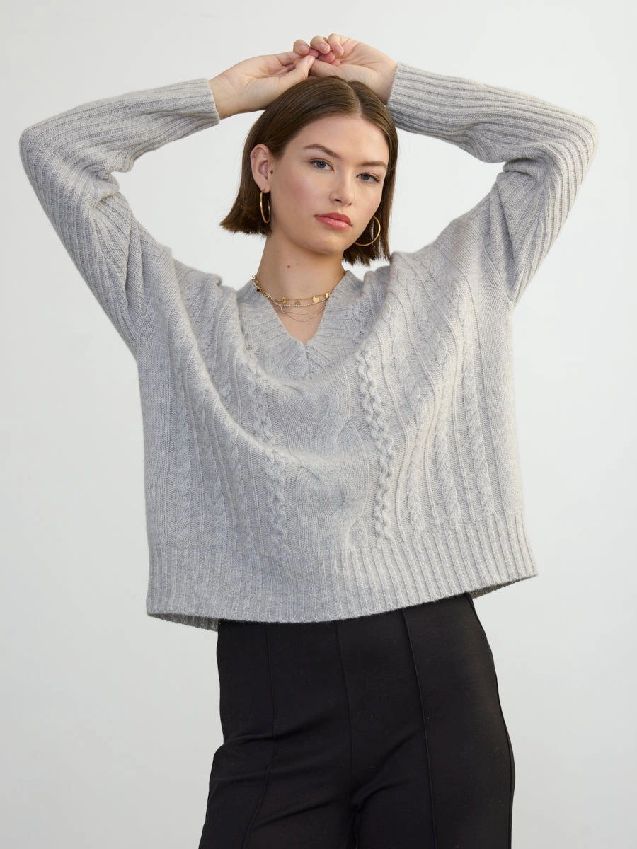 BIANCA CABLE VEE Reversible Layering Tech