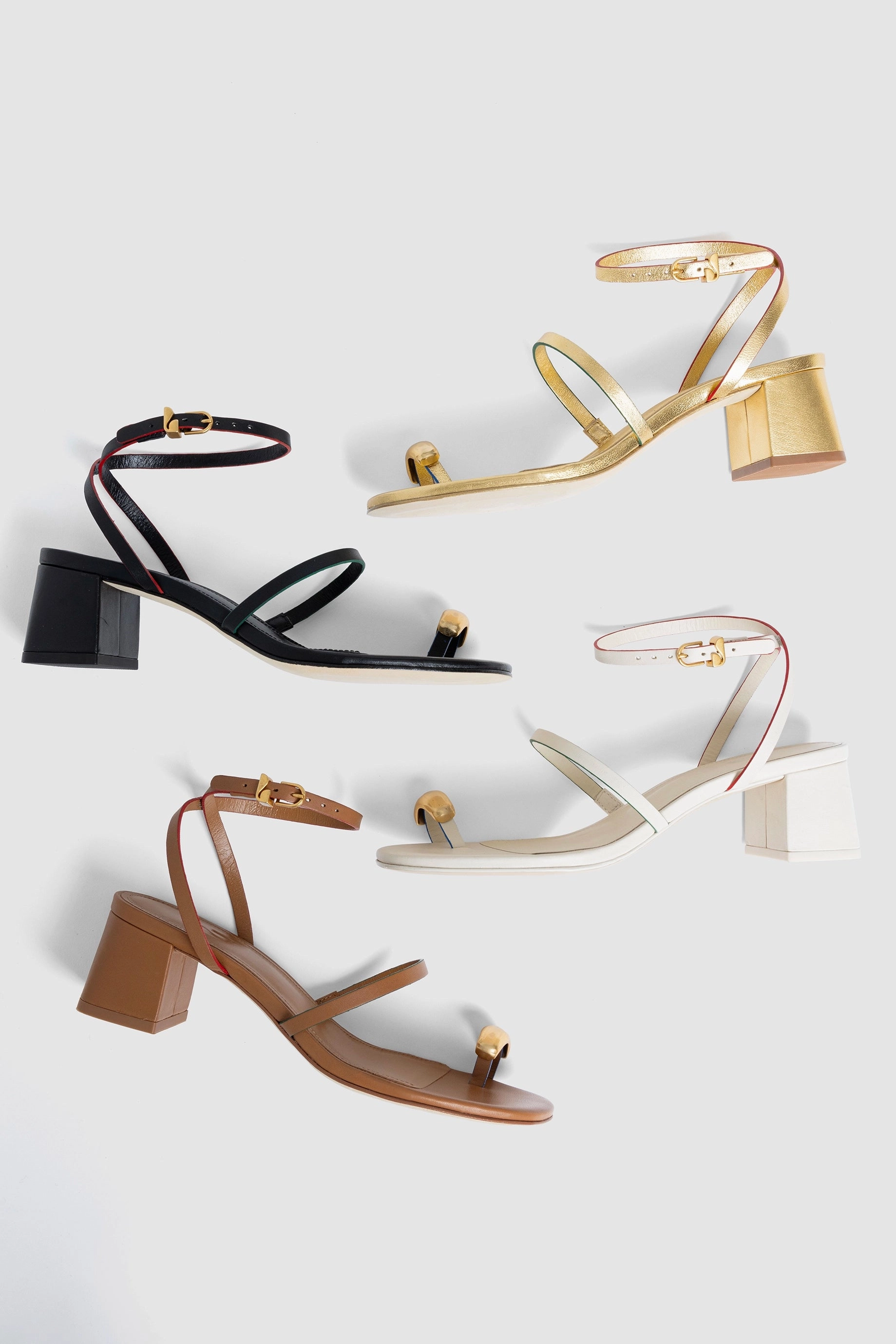 Biarritz Block In Caramel Leather Marathon Fit