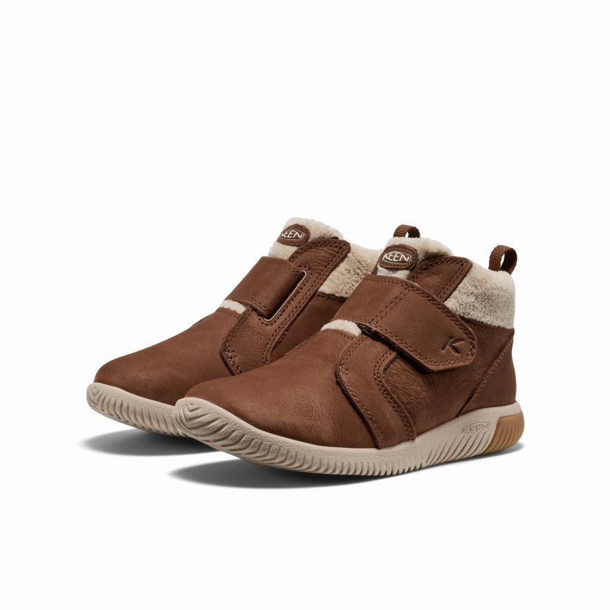 Comfy Mode Effortless Style Walk Big Kids' KNX Middie   |  Bison/Safari
