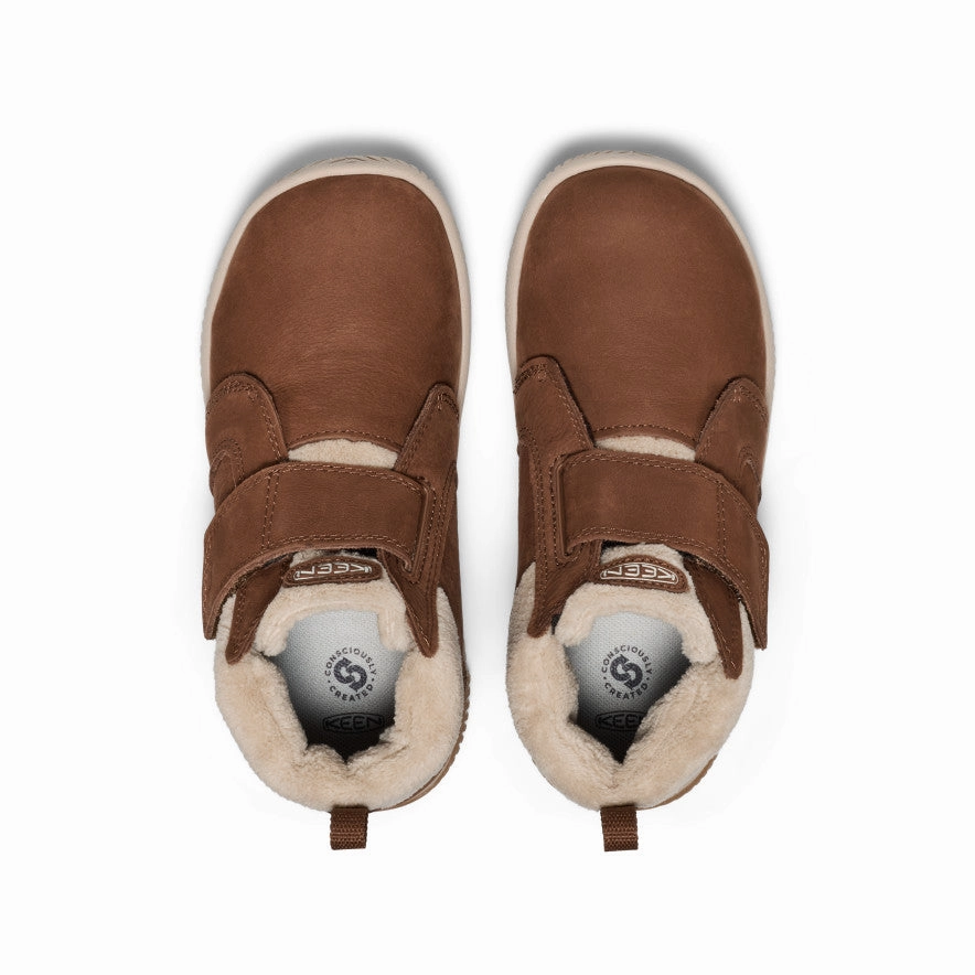 Quick Walk Long Lasting Slip On Big Kids' KNX Middie   |  Bison/Safari