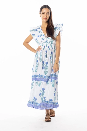 Bindu Cora Dress Violet Jasmin Inner Smile